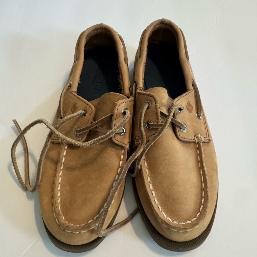 Sperry Kids Tan Boat Shoes Size 1.5